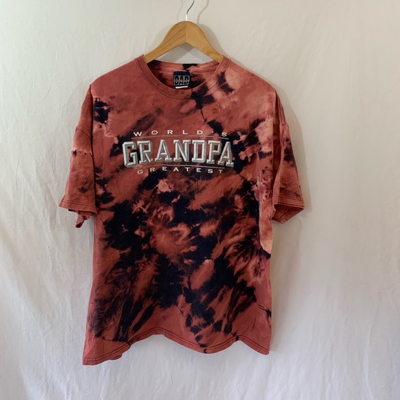 Vintage Other - Vintage World's Greatest Grandpa Acid Wash Tee